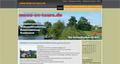 Desktop Screenshot of moos-on-tours.de